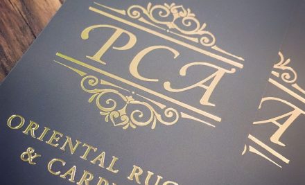 Foil Business Card in Sheffield