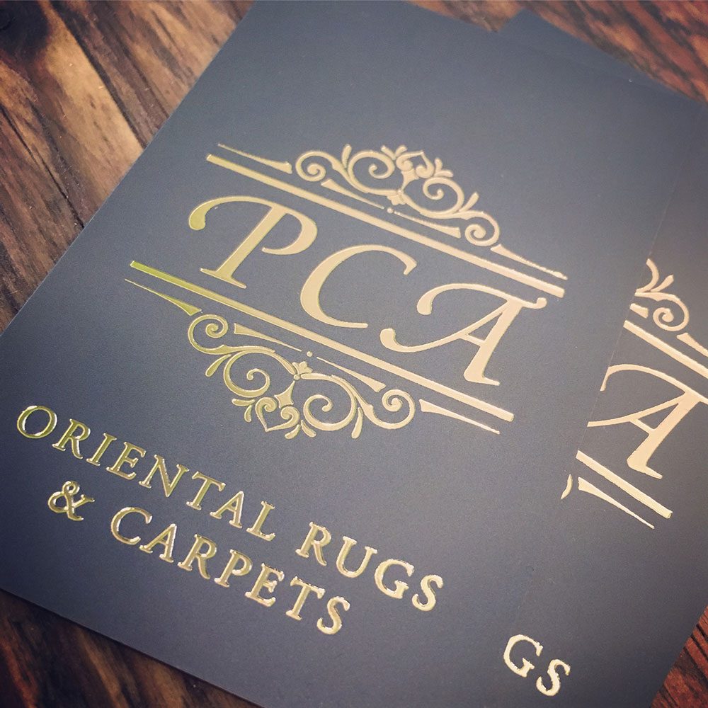 Foil Business Card in Sheffield
